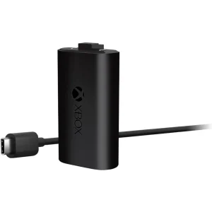 Аккумулятор Microsoft Xbox Series Play and Charge Kit + USB-кабель Type-C Black Новый