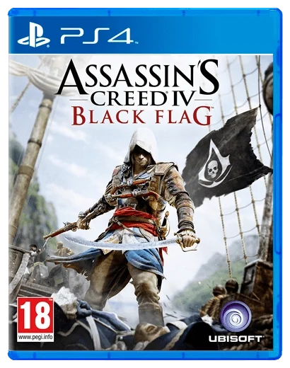 Игра Assassin`s IV Black FlaG PS4