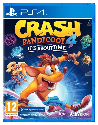 Игра Crash Bandicoot 4: It's About Time PS4