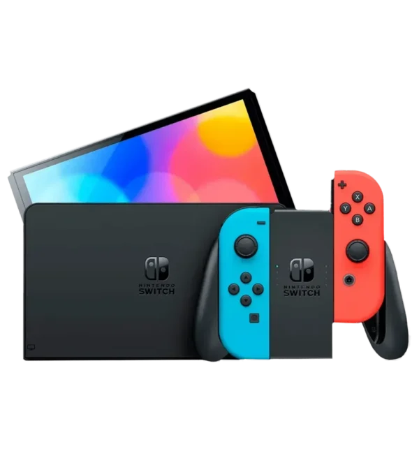 Nintendo Switch Oled 64gb Blue Red Хорошее состояние