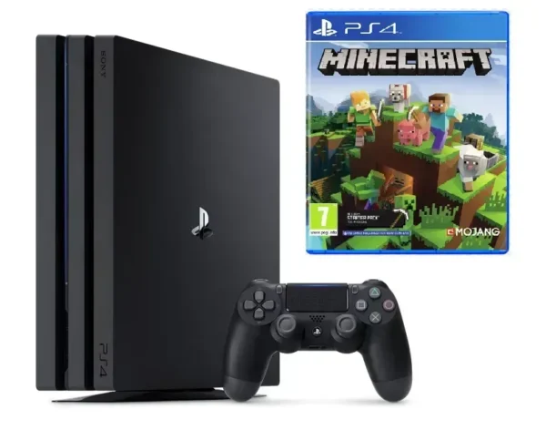 Sony PlayStation 4 Pro 1tb 70-71xx BLACK + Minecraft