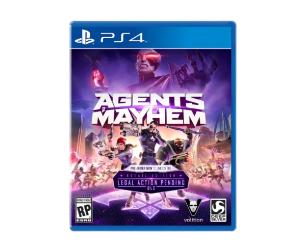 Игра Agents of Mayhem PS4 - фото 2 - мініатюра у модальному вікні