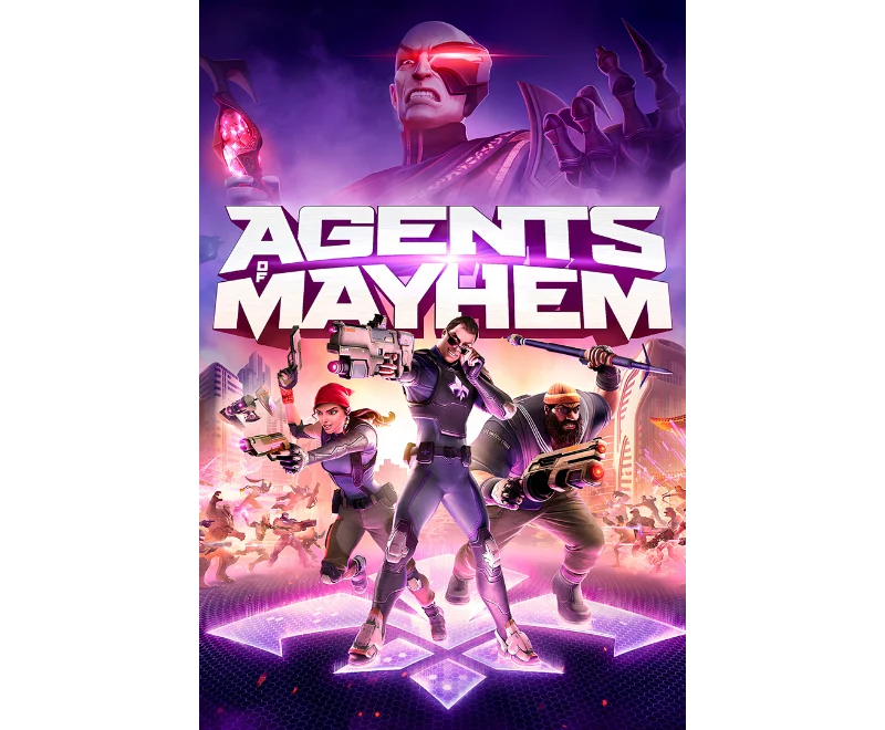 Игра Agents of Mayhem PS4