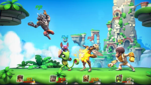Игра Brawlout PS4 - фото 5 - мініатюра у модальному вікні