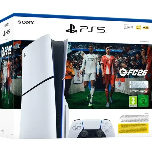 PlayStation 5 Slim (Blu-ray Edition) 1TB + Гра FC 26 НОВА
