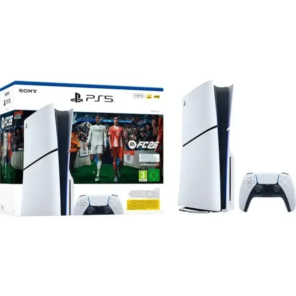 PlayStation 5 Slim (Blu-ray Edition) 1TB + Гра FC 26 НОВА