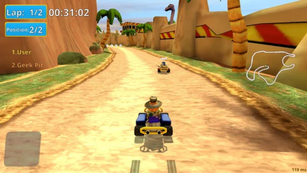 Гра Crazy Chicken Kart 2 PS5 - фото 4 - мініатюра у модальному вікні