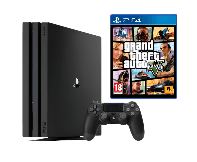 Sony PlayStation 4 Pro 1 TB 70-71xx Black + GTA V