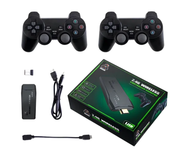 Мини консоль Game Stick Lite M8 + 10000 Встроенных игр - фото 2 - мініатюра у модальному вікні