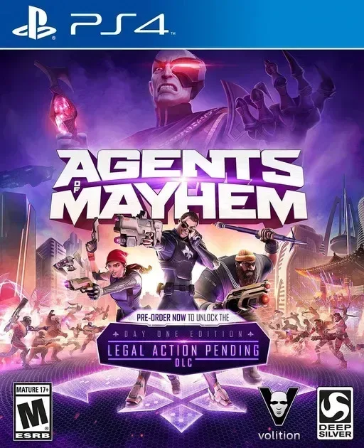 Игра Agents of Mayhem PS4