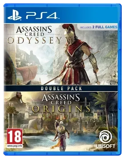 Гра Assassins Creed Odyssey + Assassins Creed Origins PS4
