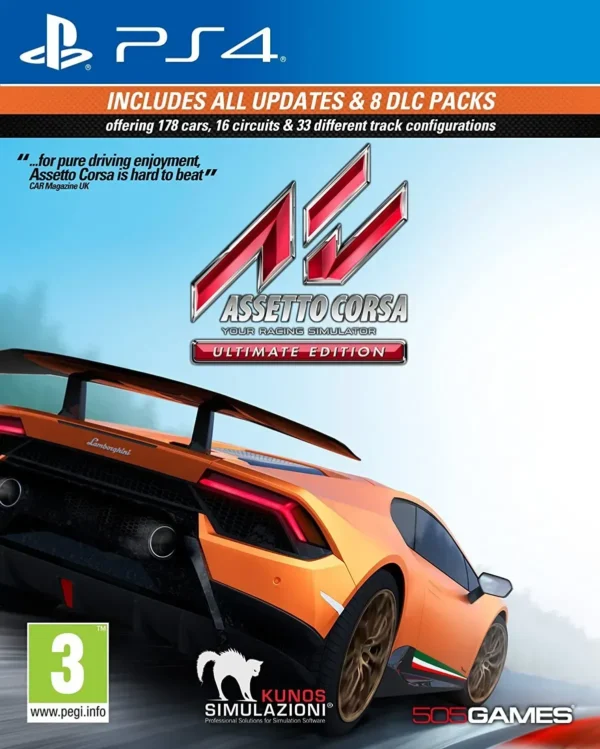 Гра Assetto Corsa PS4