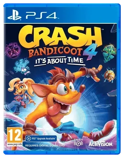 Игра Crash Bandicoot 4: It's About Time PS4