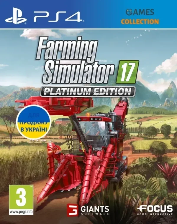 Игра Farming Simulator 17 PS4