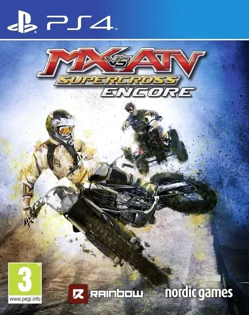 Гра MX vs ATV SuperCross Encore PS4