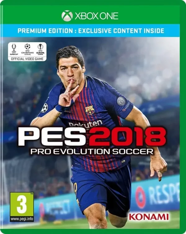 Гра PES 2018: PRO EVOLUTION SOCCER