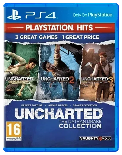 Ицгра Uncharted The Nathan Drake COLLECTION PS4