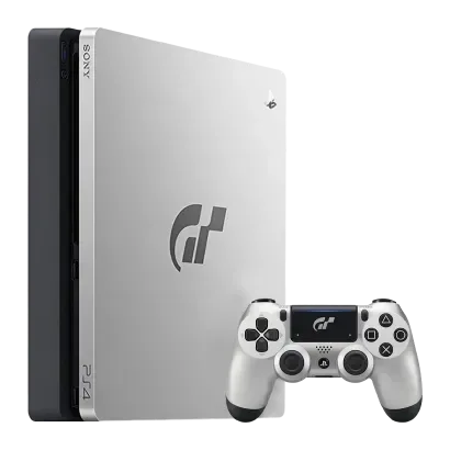Ігрова приставка Sony PlayStation 4 Slim Gran Turismo Sport Limited Edition 1TB Silver Black