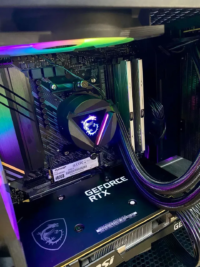 Ігрова збірка AMD Ryzen 7 3700X/RTX 3070/RAM 16GB/480GB (Водяне охолодження) - мініатюра 2