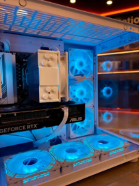 Ігрова збірка на Ryzen 5 7500F/RTX 5070/RAM32GB/SSD 1TB - WHITE - мініатюра 6