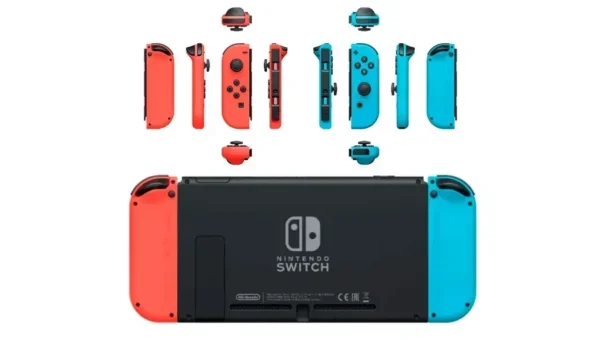 Nintendo Switch Fat 32gb Blue Red Хороший стан