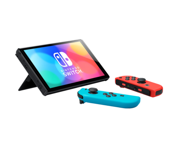 Nintendo Switch Oled 64gb Blue Red Новая - фото 4 - мініатюра у модальному вікні