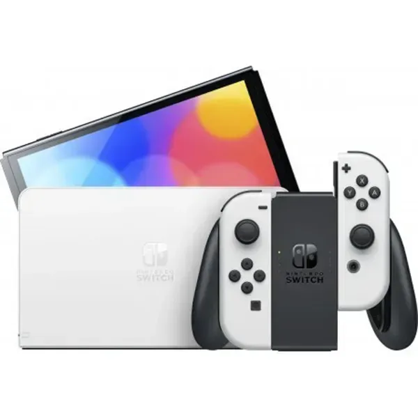Nintendo Switch Oled 64gb WHITE Хорошее состояние