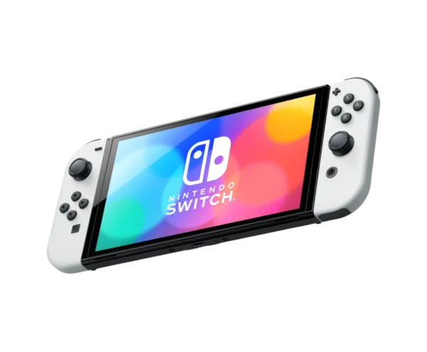 Nintendo Switch OLED 64GB White Модифицированная - фото 3 - мініатюра у модальному вікні