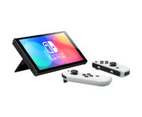 Nintendo Switch OLED 64GB White Модифицированная - мініатюра 4