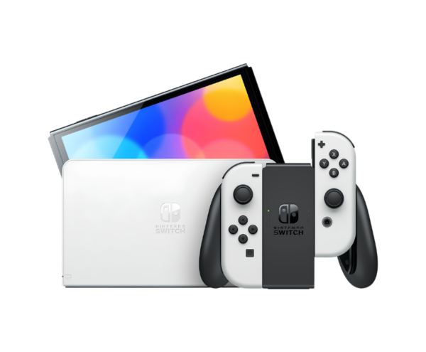 Nintendo Switch OLED 64GB White Модифицированная - фото 5 - мініатюра у модальному вікні