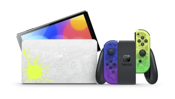 Nintendo Switch OLED Splatoon 3 Limited Edition 64GB Green Violet Відмінний стан
