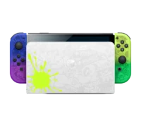 Nintendo Switch OLED Splatoon 3 Limited Edition 64 GB Green Violet - мініатюра 3