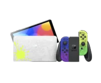 Nintendo Switch OLED Splatoon 3 Limited Edition 64 GB Green Violet - мініатюра 4