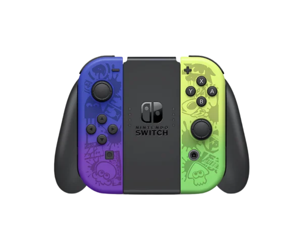 Nintendo Switch OLED Splatoon 3 Limited Edition 64 GB Green Violet - фото 5 - мініатюра у модальному вікні