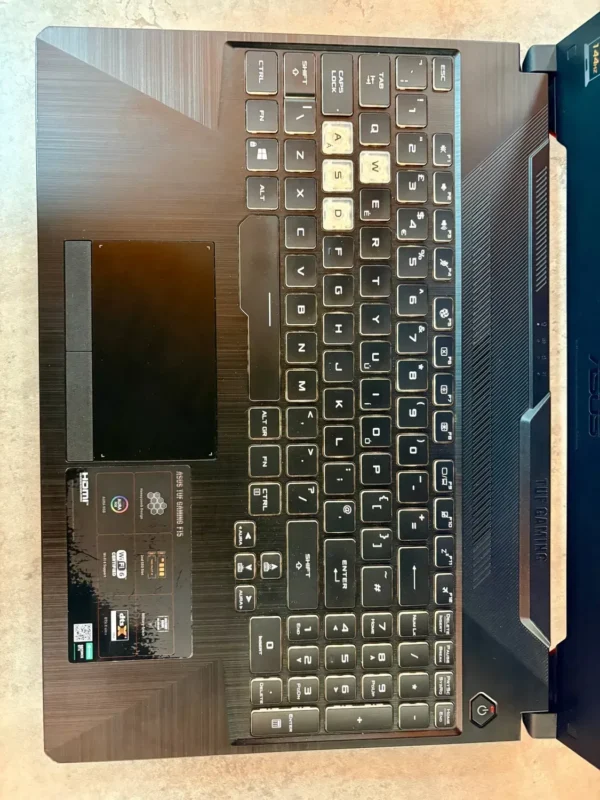 Ноутбук ASUS TUF Gaming F15 intel Core i5 - 10300H/GTX 1660TI/RAM 16 GB/ 512SSD