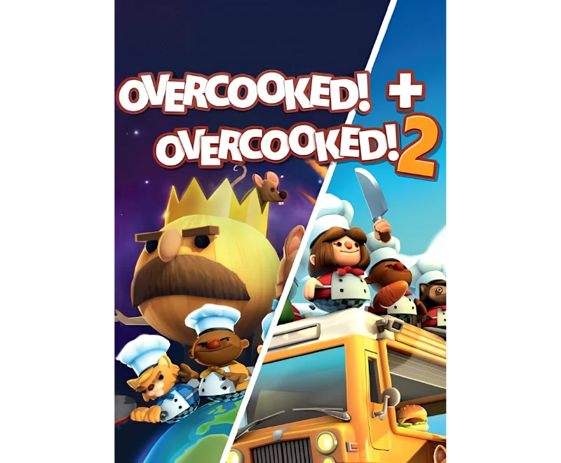 Игра Overcooked! + Overcooked! 2 PS4