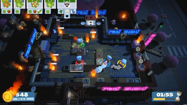 Игра Overcooked! + Overcooked! 2 PS4 - фото 16 - мініатюра у модальному вікні