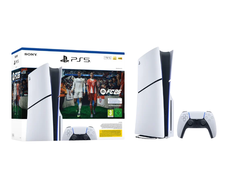 PlayStation 5 Slim (Blu-ray Edition) 1TB + Гра FC 26 Новий