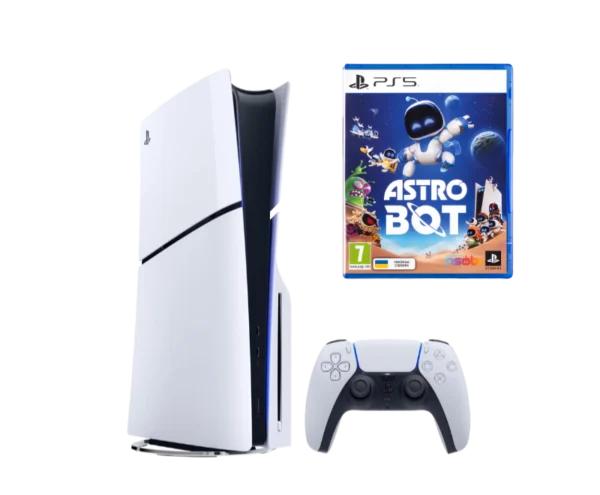 PlayStation 5 Slim (Blu-ray Edition) 1TB НОВА + Гра Astro Bot - додатковий вигляд