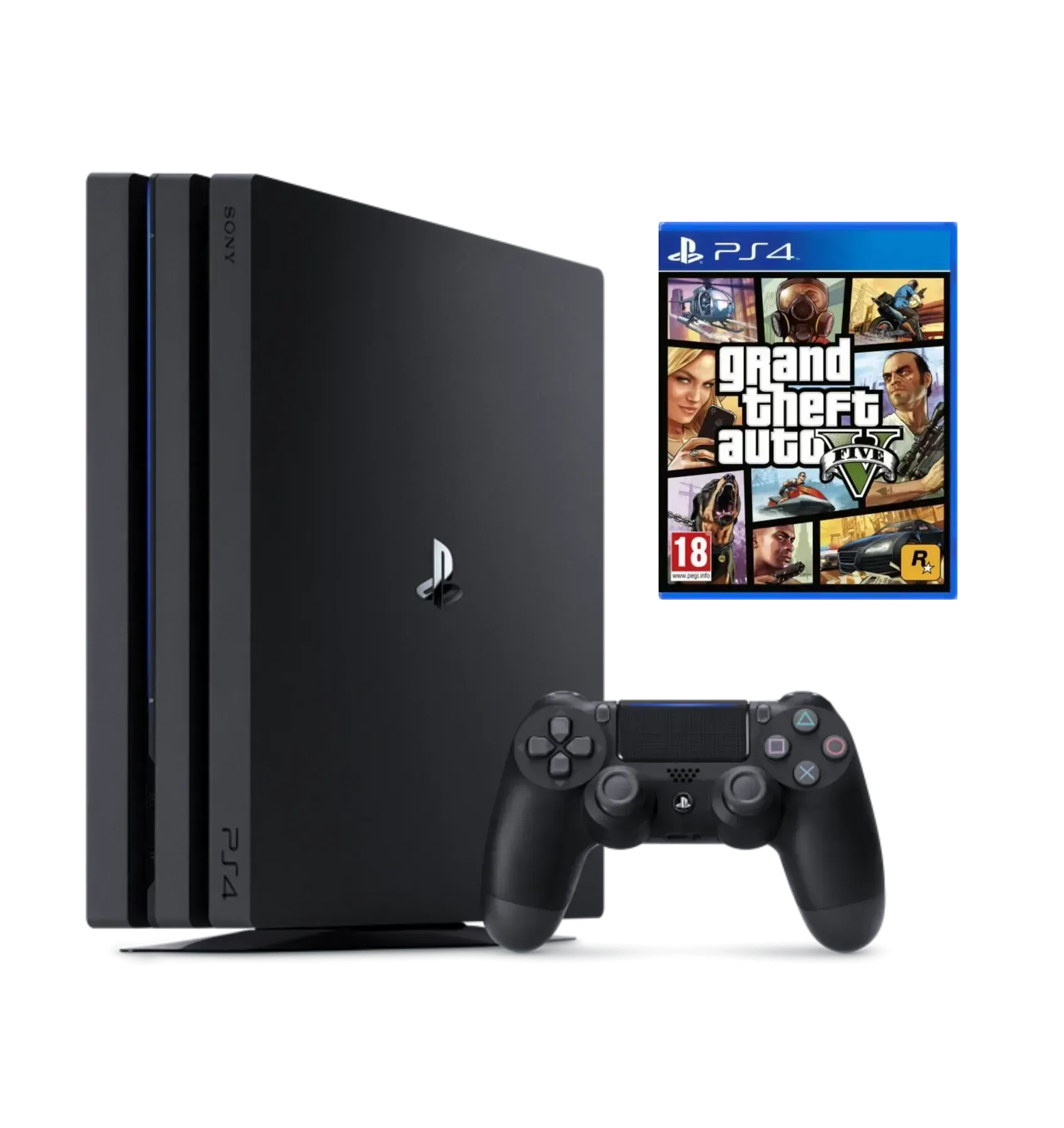 Sony PlayStation 4 Pro 1tb 70-71xx BLACK + GTA V НОВАЯ