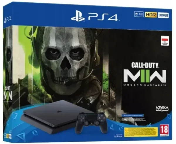Sony PlayStation 4 Slim 500gb + Call of Duty Modern Warfare 2 NEW