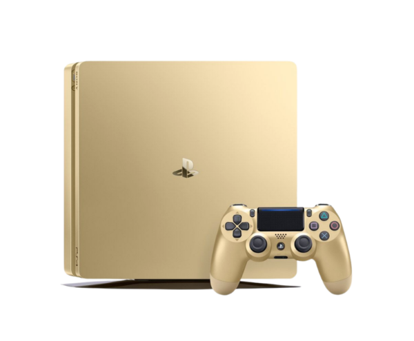 Sony PlayStation 4 Slim 500gb Gold - фото 2 - мініатюра у модальному вікні
