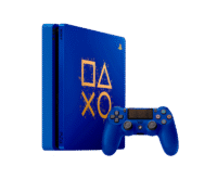 Sony PlayStation 4 Slim 500GB Limited BLUE - мініатюра 1