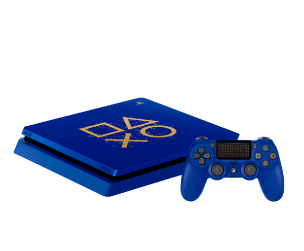 Sony PlayStation 4 Slim 500GB Limited BLUE - фото 2 - мініатюра у модальному вікні