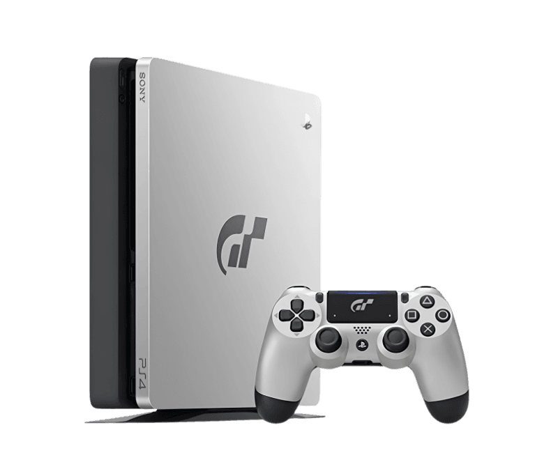 Ігрова приставка Sony PlayStation 4 Slim Gran Turismo Sport Limited Edition 1TB Silver Black