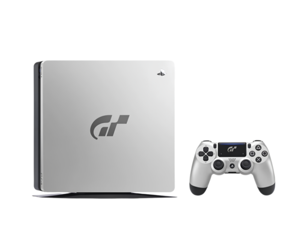 Ігрова приставка Sony PlayStation 4 Slim Gran Turismo Sport Limited Edition 1TB Silver Black - фото 2 - мініатюра у модальному вікні