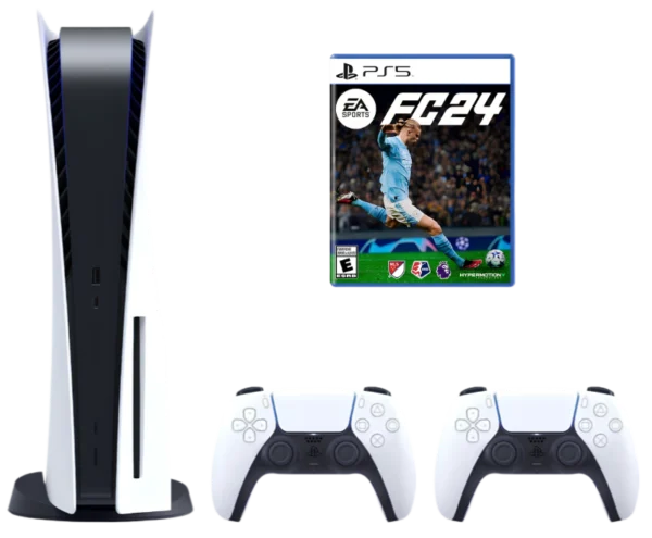 Sony PlayStation 5 Blu-Ray + Dualsense Новий + FC 24