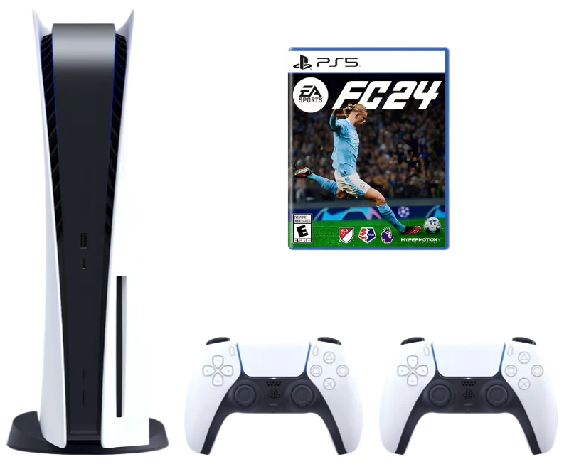 Sony PlayStation Blu-Ray + Dualsense Новый + FC 24