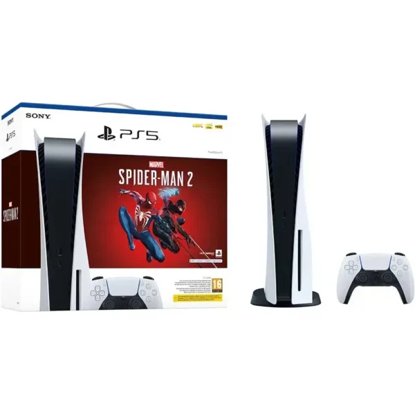 Sony PlayStation 5 Blu-Ray + Spider Man 2 НОВАЯ