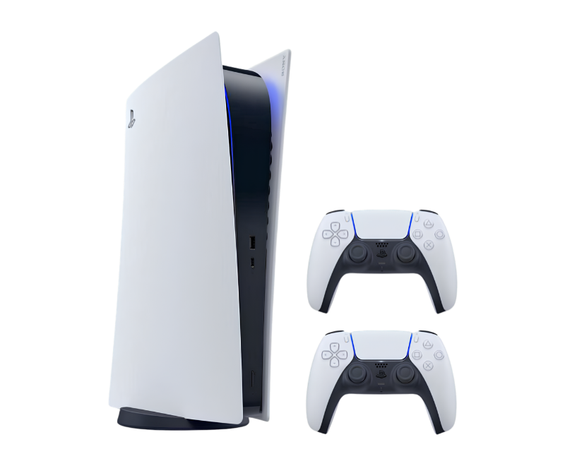 Sony PlayStation 5 Digital Edition 825gb WHITE + Dualsense Новый